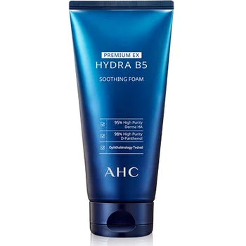 Корейский AHC Premium Hydra B5 Успокаивающая Пена Увлажняющее Средство Для Очищения Пор Лица Средство Для Умывания 180 мл