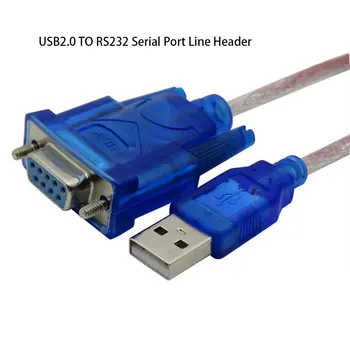 USB2.0 к RS232 Кабель-адаптер USB к DB9 Отверстие Женский Кабель-Адаптер Для Кассового принтера Этикеток Светодиодный Дисплей Сканер Pos hot