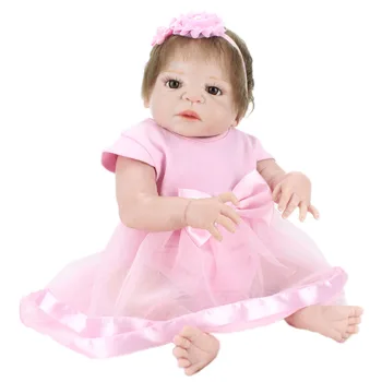 Для 22-дюймовой куклы-Реборна, Одежда для новорожденных девочек, Размер одежды 0-3 месяца, Одежда для Новорожденных девочек, Детские Рождественские наряды