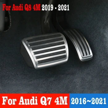 Для Audi Q7 4M 2016 2017 2018 2019 2020 2021 Q8 4M 2019 2020 2021 НА Автомобильном Акселераторе Тормозная Нескользящая Ножная Педаль Аксессуары