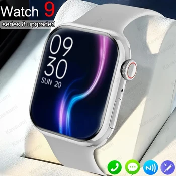 2023 Смарт-часы Женские Ultra Series 9 NFC Smartwatch Мужские BT Call Водонепроницаемая Беспроводная Зарядка 2,05 дюймовый Экран Для Apple Watch 9