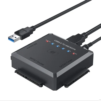 Новое поступление адаптера SATA/IDE к USB 3,0 Кабель-адаптер для жесткого диска для Универсального 2,5/3,5-дюймового внешнего жесткого диска IDE/SATA SSD