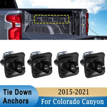 4шт Крепления для Крепления Кровати Заднего Багажника Пикапа к Боковой Стенке для Chevrolet Silverado Sierra 14-22 для Каньона Колорадо 2015-2021