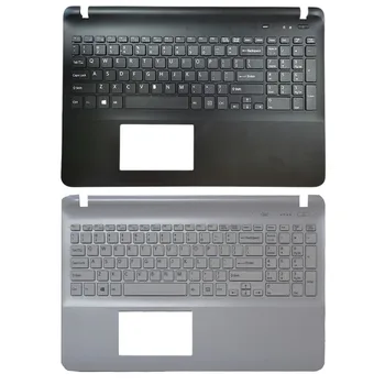 Клавиатура для ноутбука sony Vaio SVF1521B2EW SVF153A1ST SVF153A1YL SVF152A23T SVF1521ECXW, черная/белая верхняя крышка подставки для рук