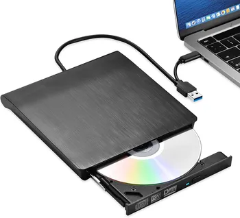 Внешний DVD-плеер USB 3,0 Портативный DVD RW Привод CD-Проигрыватель, Совместимый С Huawei Matebook D14 D15 16 2021 Mate XPro 13,9 2022