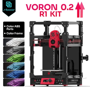 3D-принтер SIBOOR VORON 0.2 R1 Модернизировал Stealthburner [август 2023] Комплект рамы для цветного экструзионного профиля + печатная деталь из АБС-пластика с возможностью настройки