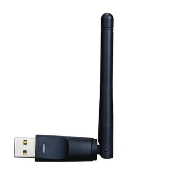 150 Мбит/с 2.4G -RT8188 Беспроводная Сетевая карта USB 2dBi WiFi Антенна Сетевой адаптер Dongle для ПК