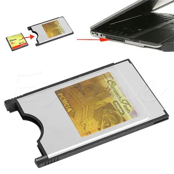 Горячая Внешняя Компактная флэш-карта CF для PC Card PCMCIA Adapter Reader CF Compact Flash Memory Card Для Ноутбука Notebook Dropshipping