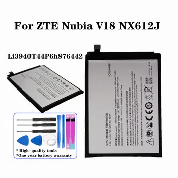 Высококачественный 4060 мАч Li3940T44P6h876442 Сменный Аккумулятор Для мобильного телефона ZTE Nubia V18 NX612J Batteria + Инструменты