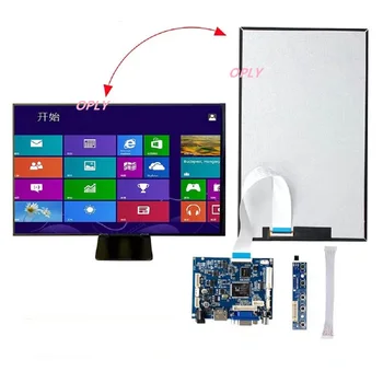 1280*800 800*1280 ЖК-светодиодная панель IPS экран монитор + AV HDMI-совместимая плата контроллера VGA для ПК PS Ноутбук Raspberry Pi 360