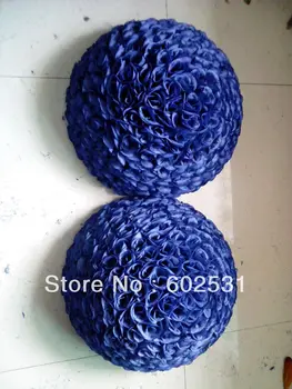SPR 40 см королевский синий свадебный шелковый шар для поцелуев фиолетовый-пластиковый внутренний шар для поцелуев
