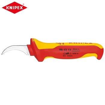 KNIPEX 98 53 13 Ножи для зачистки кабеля с изоляцией Нож для технического обслуживания питания с изоляцией 1000 В