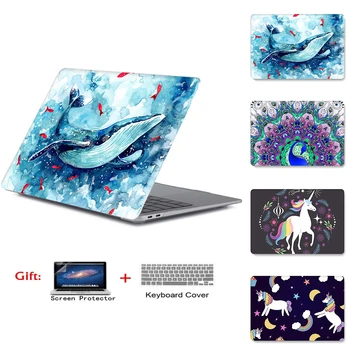 Чехол для ноутбука Macbook M1 Pro 16 Case 2021 Pro 14 Case Funda Чехол Для Macbook m1 Air 13 Case 2020 Pro 13 14.2 Защитный чехол