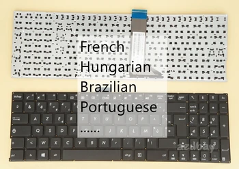 Французский Венгерский Бразильский BR Португальская Клавиатура Для Asus X555DA X555DG X555LA X555LB X555LD X555LF X555LI X555LJ X555LN X555LP