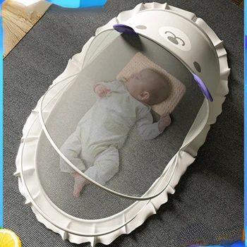 Детская Москитная сетка Противомоскитная сетка для малышей и маленьких детей Специальная кровать комплектного типа BB Складная универсальная Бездонная