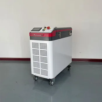Волоконно-лазерная машина для очистки 100 Вт Импульсный генератор Удаления ржавчины Волоконно-лазерная машина для очистки