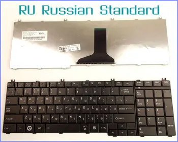 Русская версия клавиатуры RU для Ноутбука Toshiba Satellite C650 C650D C650-19T C650D-10K C650-1CQ C650D-BT2N11 Черного цвета