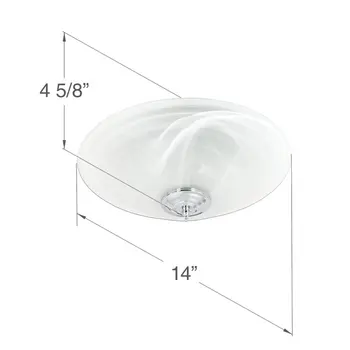 100 CFM Декоративный вентилятор для ванной комнаты со светодиодной подсветкой и матовой крышкой-глобусом