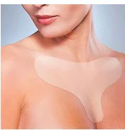 Многоразовая Силиконовая наклейка для удаления морщин, Набор Подтягивающих Полосок для Удаления линии лба и шеи, Пластыри для груди, Антивозрастные накладки для кожи