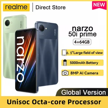 смартфон realme Narzo 50i Prime с массивной батареей 5000 мАч, 6,5 