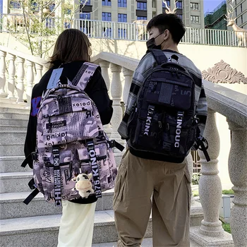 Рюкзак Унисекс с Японским Аниме, рюкзак для занятий спортом на открытом воздухе, школьная сумка для девочек и мальчиков, Рюкзак для ноутбука Большой емкости, Рюкзак для путешествий
