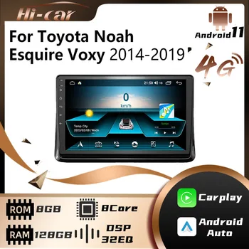 Android Автомобильный Стерео Радио для Toyota Noah Esquire Voxy 2014-2019 2 DIN 10,1 