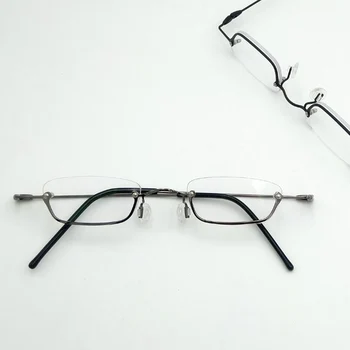 Ультра маленькая винтажная квадратная оправа, мужские очки для дальнозоркости, ретро женские оптические очки в оправе 1.0 2.0