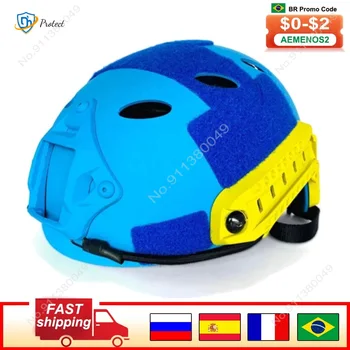 Легкий спасательный шлем пожарного типа, тренировочный шлем для экстренной помощи, быстрый тактический шлем, защитный жесткий шлем