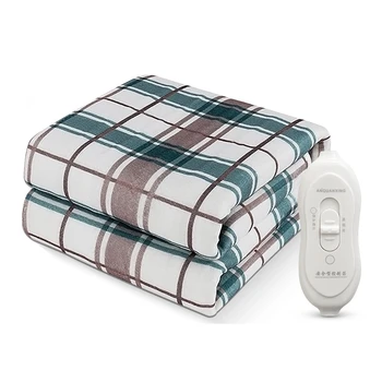 Электрическое нагревательное одеяло, Автоматический термостат, двойная грелка для тела, Электрические ковры с подогревом, коврик-обогреватель для дома -Штепсельная вилка ЕС