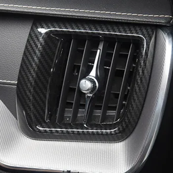 LHD 2 шт., Автомобильный Стайлинг, Накладка на вентиляционное отверстие переменного тока для Volvo XC60 2018, Аксессуары для кондиционирования воздуха
