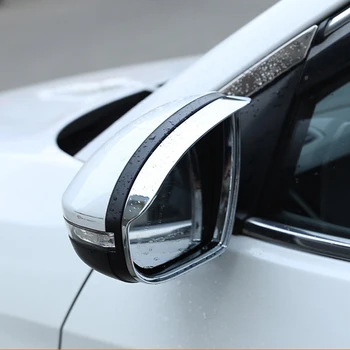 Для Hyundai Tucson 2015 2016 2017 2018 2019 ABS Карбоновое Зеркало заднего Вида, Накладка для Бровей, Аксессуары Для стайлинга Автомобилей, 2 шт.