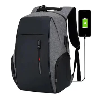 Многофункциональный USB-зарядка, водонепроницаемый Рюкзак, Мужские Оксфордские школьные сумки, Деловые рюкзаки для ноутбуков, 15,6-дюймовая сумка для ноутбука для мужчин