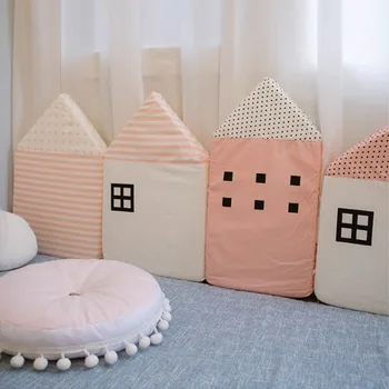Маленький домик, кровать, забор, ограждение для малышей, детская комната, подушка для кровати, боковые перила, защита от падения, перегородка, универсальная