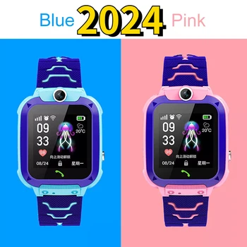 Новые 2023 Q12 Детские Подарочные Часы Smartwatch Детские Смарт-часы с SIM-картой Отслеживание Местоположения вызова SOS для Детей Водонепроницаемый