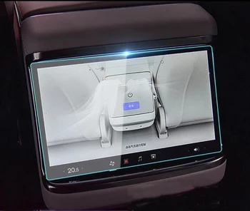 Закаленное стекло Для Tesla Model S Model X 2022 2023 8-дюймовый сенсорный экран заднего климат-контроля HD Протектор заднего кондиционера