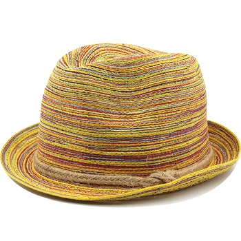 Солнцезащитная шляпа, милые солнцезащитные шляпы для взрослых, женская соломенная кепка ручной работы с бантом, пляжная шляпа с 6 см полями, повседневная летняя кепка в полоску для девочек