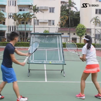Теннисная Тренировочная Сетка Теннисное Тренировочное Устройство Теннисный Тренажер