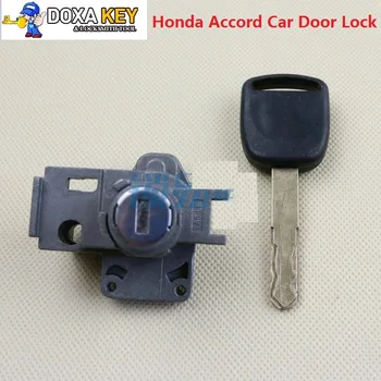 Лучшее качество Для Honda Accord Замена дверного замка автомобиля ключом Передний левый автомобильный замок Центральный дверной замок Бесплатная доставка