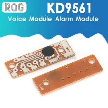 Голосовой модуль KD9561 CK9561 Модуль сигнализации 4 вида звука DIY Kit VCC GND