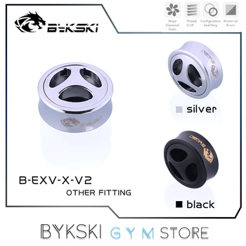 Фитинг выпускного клапана Bykski, Соединитель Водяного охлаждения Клапана сброса давления Clover G1/4 с наружной резьбой, 2 цвета, B-EXV-X-V2