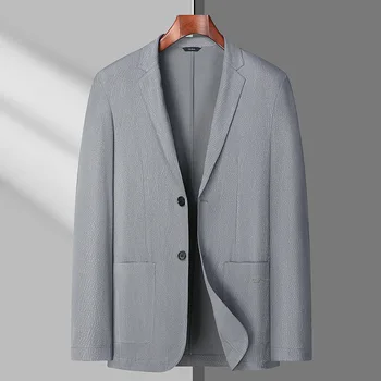 6611-новая корейская модная профессиональная куртка для делового отдыха, мужской легкий роскошный костюм в стиле Yinglun