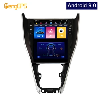GPS Навигация для Toyota Harrier 2013-2019 Аудио Головное устройство Android 9,0 Tesla Вертикальный экран Автомобильный DVD-плеер 12,1 Дюйма 6 Core PX6