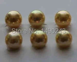 8-9 мм AAA Круглый из натурального золота Морской воды Akoya Pearl