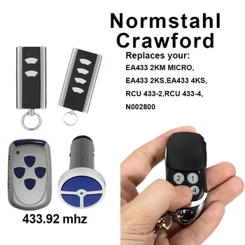 Код Поворота Пульта дистанционного управления Normstahl Crawford 433 МГц, Управление Воротами Normstahl Crawford, Команда гаража, Удаленный гараж