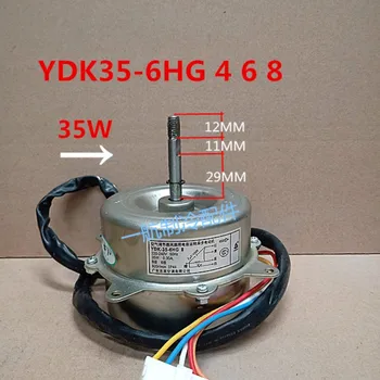 Новый хороший рабочий для двигателя вентилятора кондиционера мотор машины YDK35-6HG YDK-35-6A YDK-35-6HG 4 35 Вт хороший рабочий