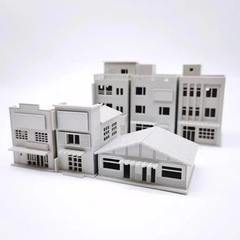 Масштабная модель здания 1/87 HO Модель Виллы в европейском Стиле, Модель Дома, Сцена Поезда, Миниатюрная коллекция, Пейзаж с песочным столом