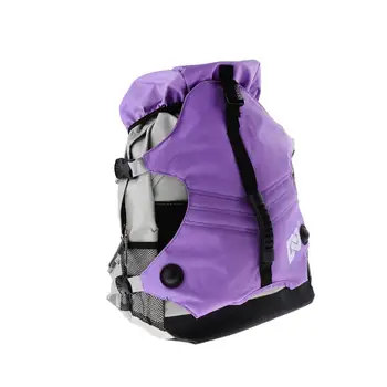 Рюкзак для роликовых коньков Спортивная сумка для хранения коньков фиолетовый