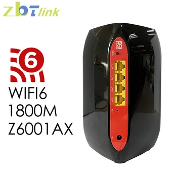 Zbtlink Wifi6 Wi-Fi Маршрутизатор Openwrt Roteador 1800 Мбит/с, 5,8 ГГц, 2,4 ГГц, 128 МБ Флэш-памяти, 256 МБ Оперативной памяти, Гигабитная локальная сеть Wi-Fi 802.11ac для 128 пользователей