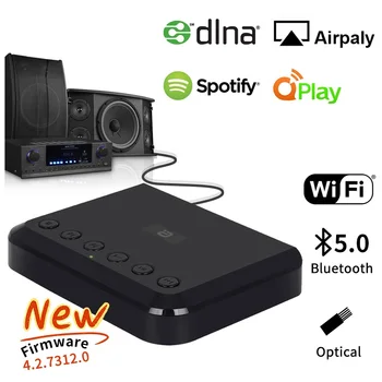 WR320 Беспроводной Музыкальный Адаптер Airplay DLNA Многокомнатный WIFI Беспроводной Аудиоприемник для традиционных Динамиков HiFi Spotify