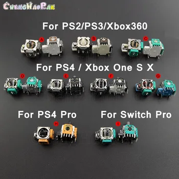 2 Предмета Для PS5 PS4 PRO Slim PS2 PS3 Контроллер 3D Кулисный джойстик Ось Аналогового Датчика Запасные Части Аксессуары переключатель pro геймпад